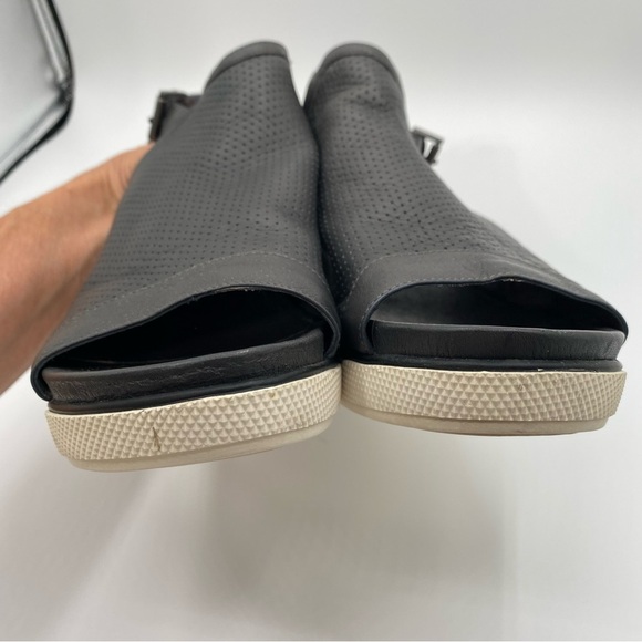 EILEEN FISHER Sport Platform Sandal Sz 7 Charcoal Gray - Picture 8 of 14